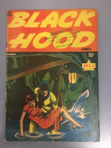 Black hood comics 1945 - black, #15