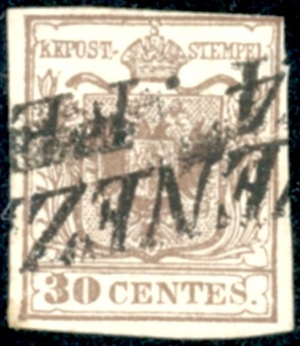 Lombardia veneto 1850 - 1850, 30c