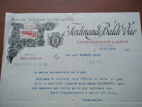 Costiglione asti 1918 - ,