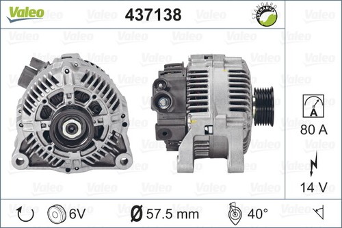 Alternatore valeo 437138 per - valeo,