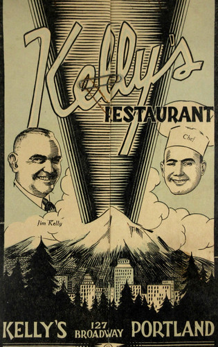 Menu ristorante vintage