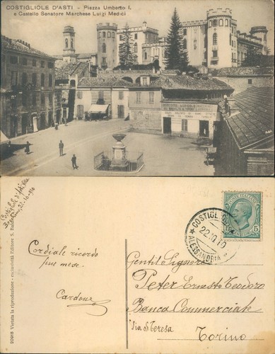 Costiglione asti animata su - d'asti,